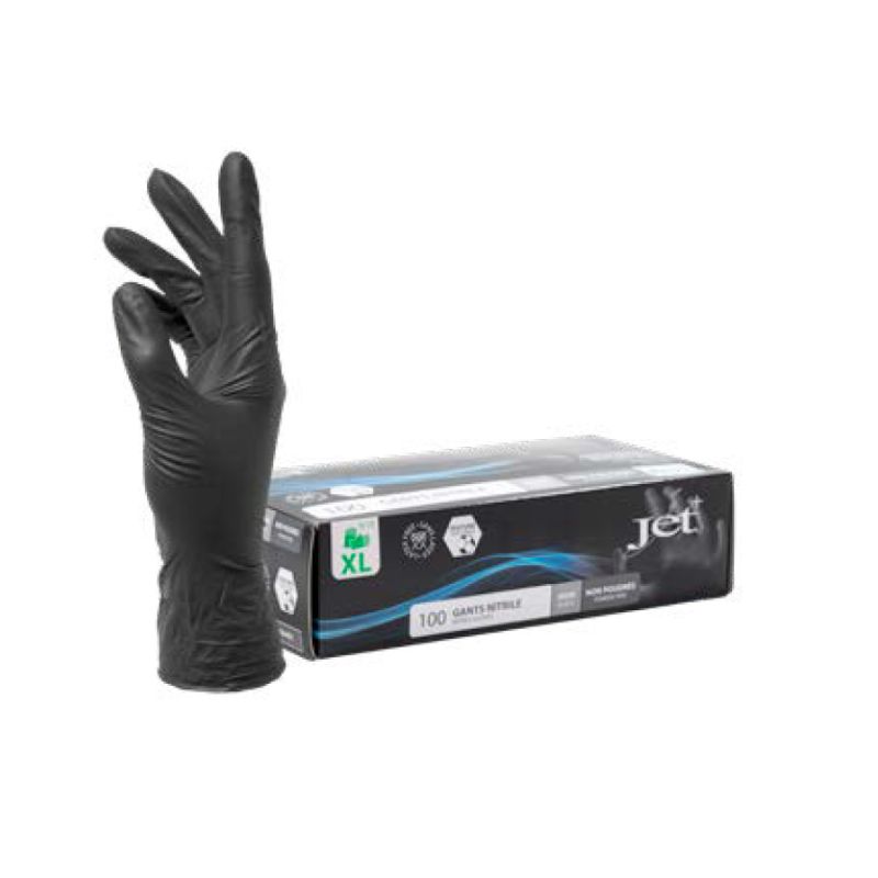 GANTS NITRILE EPAIS NOIR GANTS NITRILE EPAIS NOIR